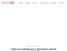 Tablet Screenshot of espaciorack.com